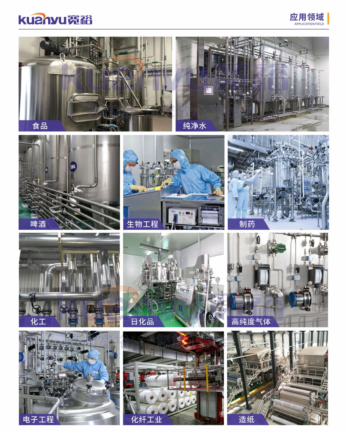 衛(wèi)生級不銹鋼管應用